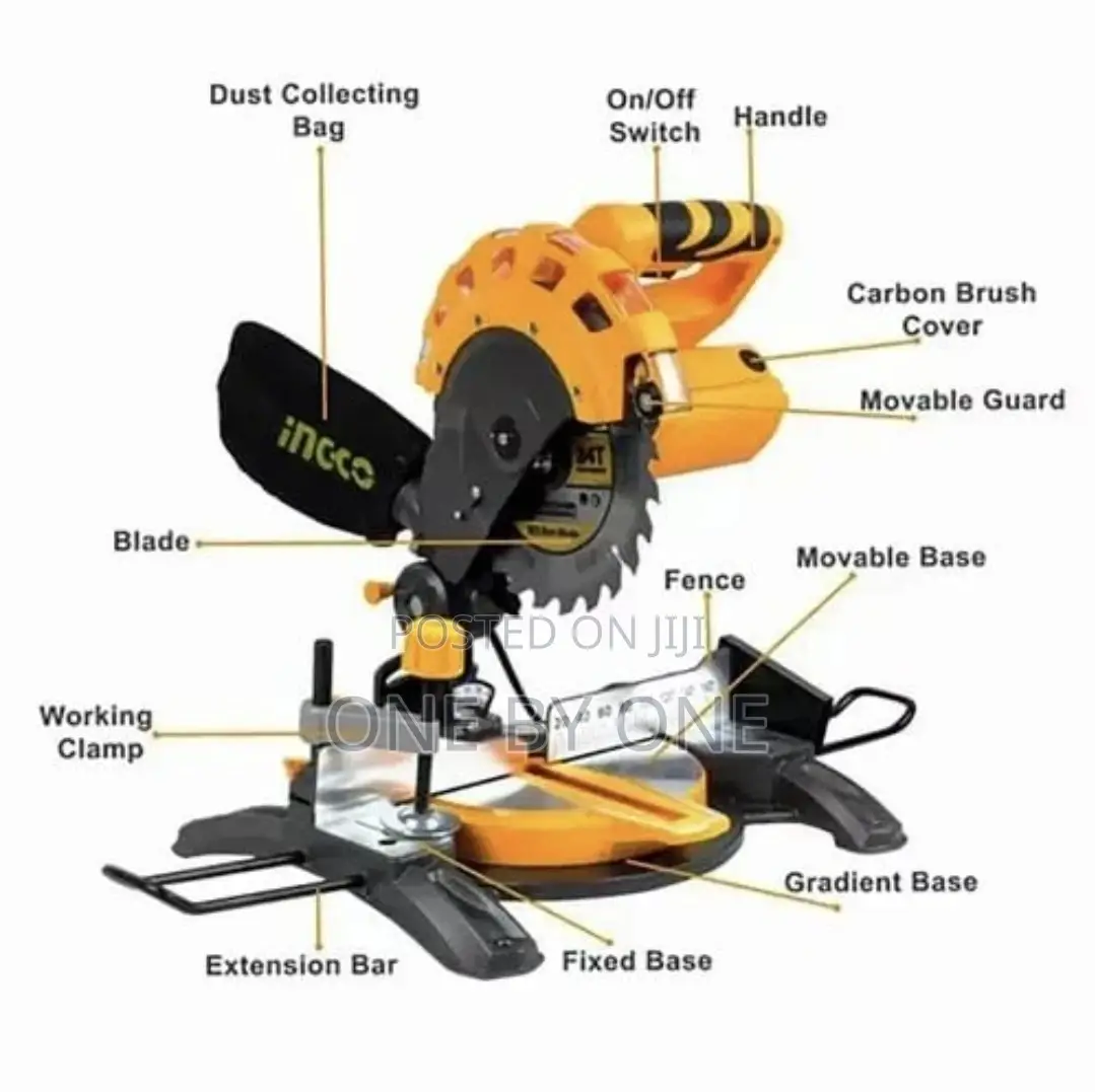 Ingco Mitre Saw 5000 RPM 1400W BMS14007