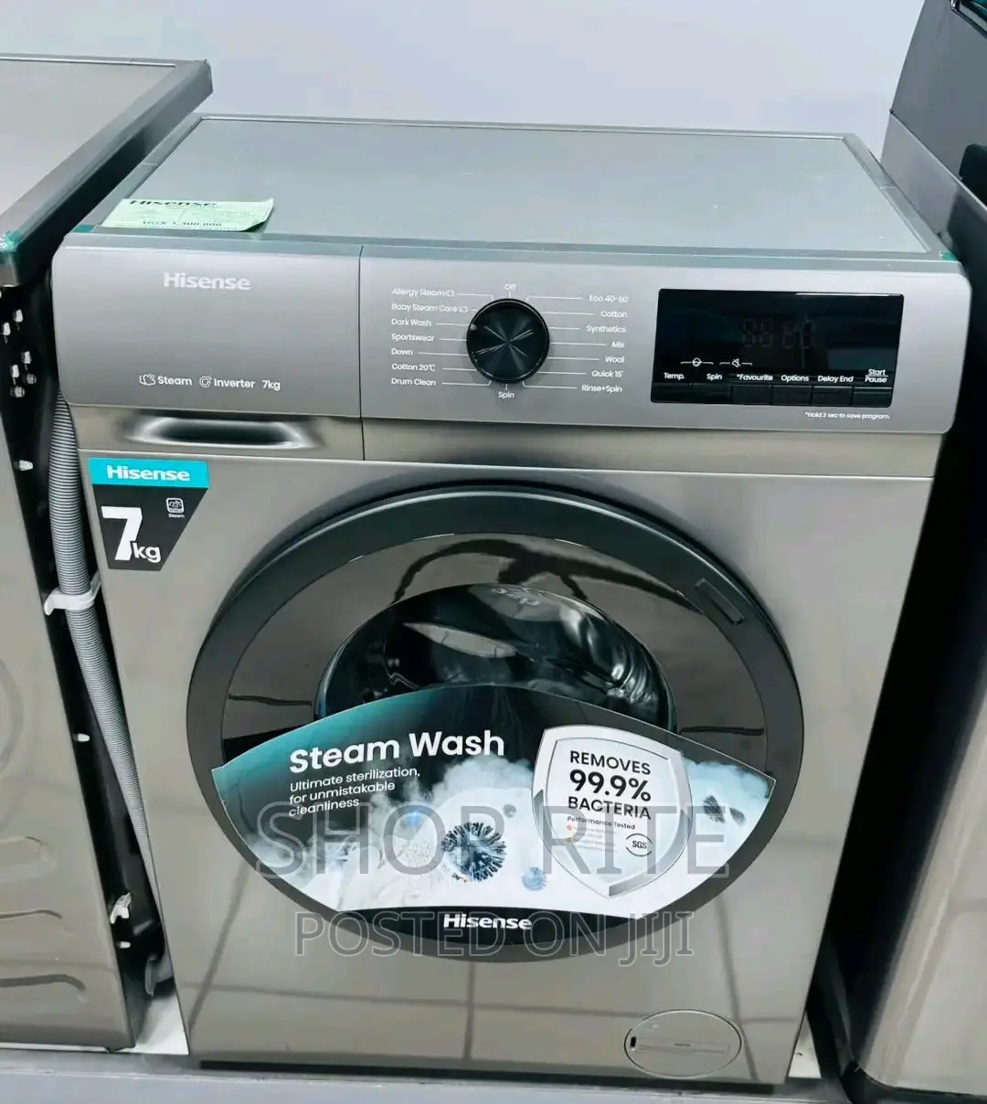 Hisense 7kgs Front Loader Washing Machine's Original