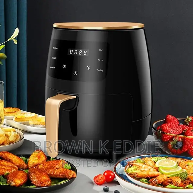Electric Air Fryer 6L Large Capacity Smart Household
