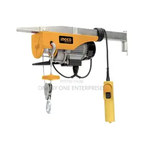 Ingco Electric Hoist 900w,250/500kgs Lifting Capacity.