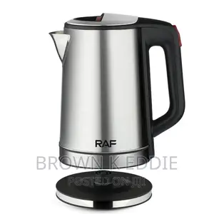 Raf 2.3L Electric Kettle Stainless Steel Kitchen Appliances
