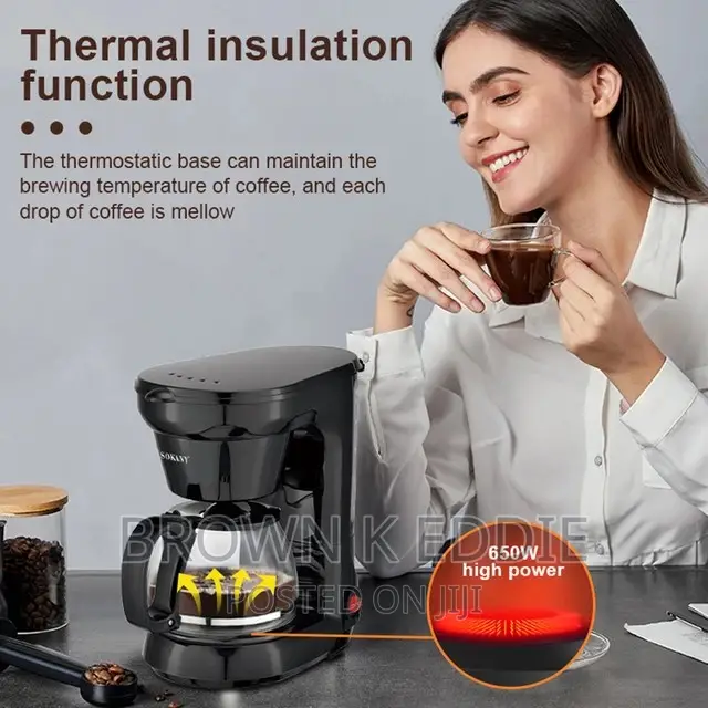 SOKANY 220V Electric Coffee Machine Household