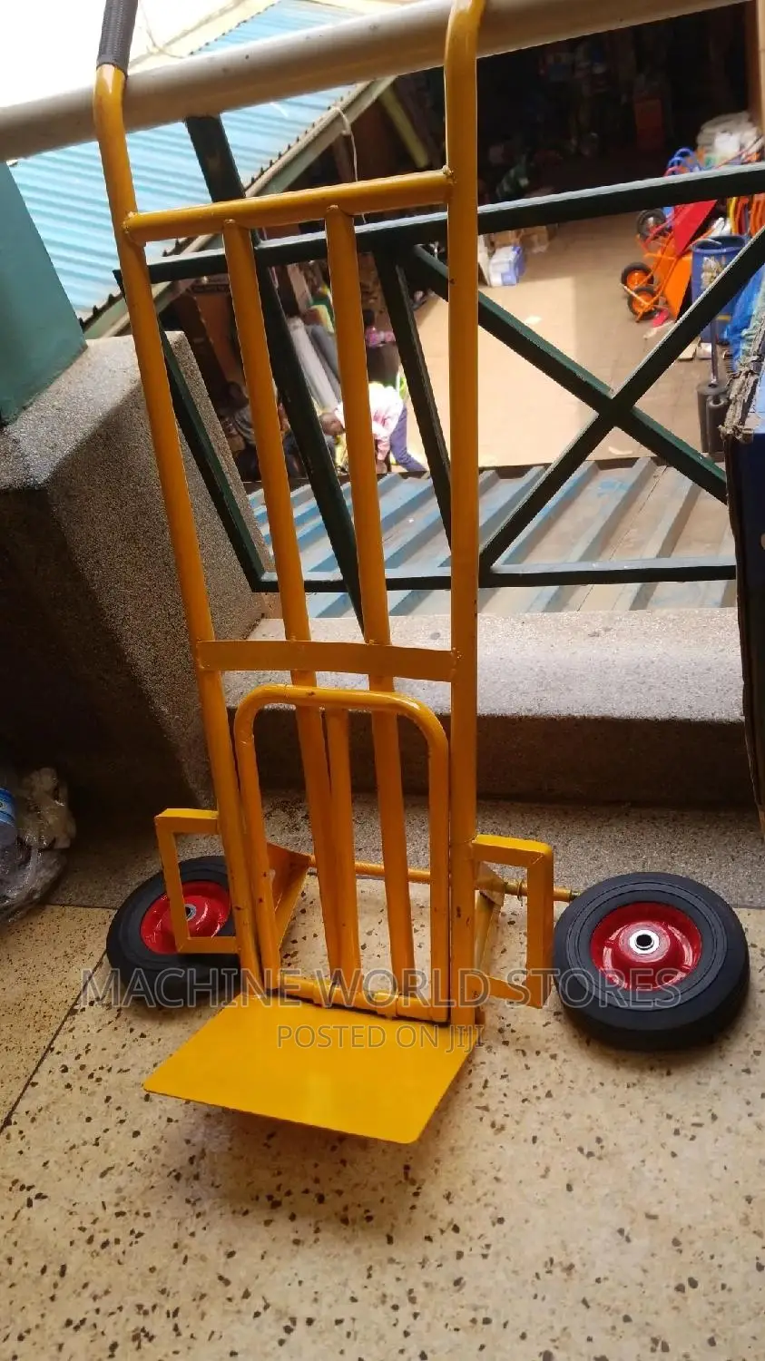 Hand Trolley 500kgs (Ruuber Wheels)