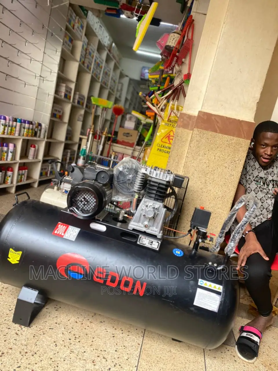 Air Compressor 200ltrs (Italian Design)