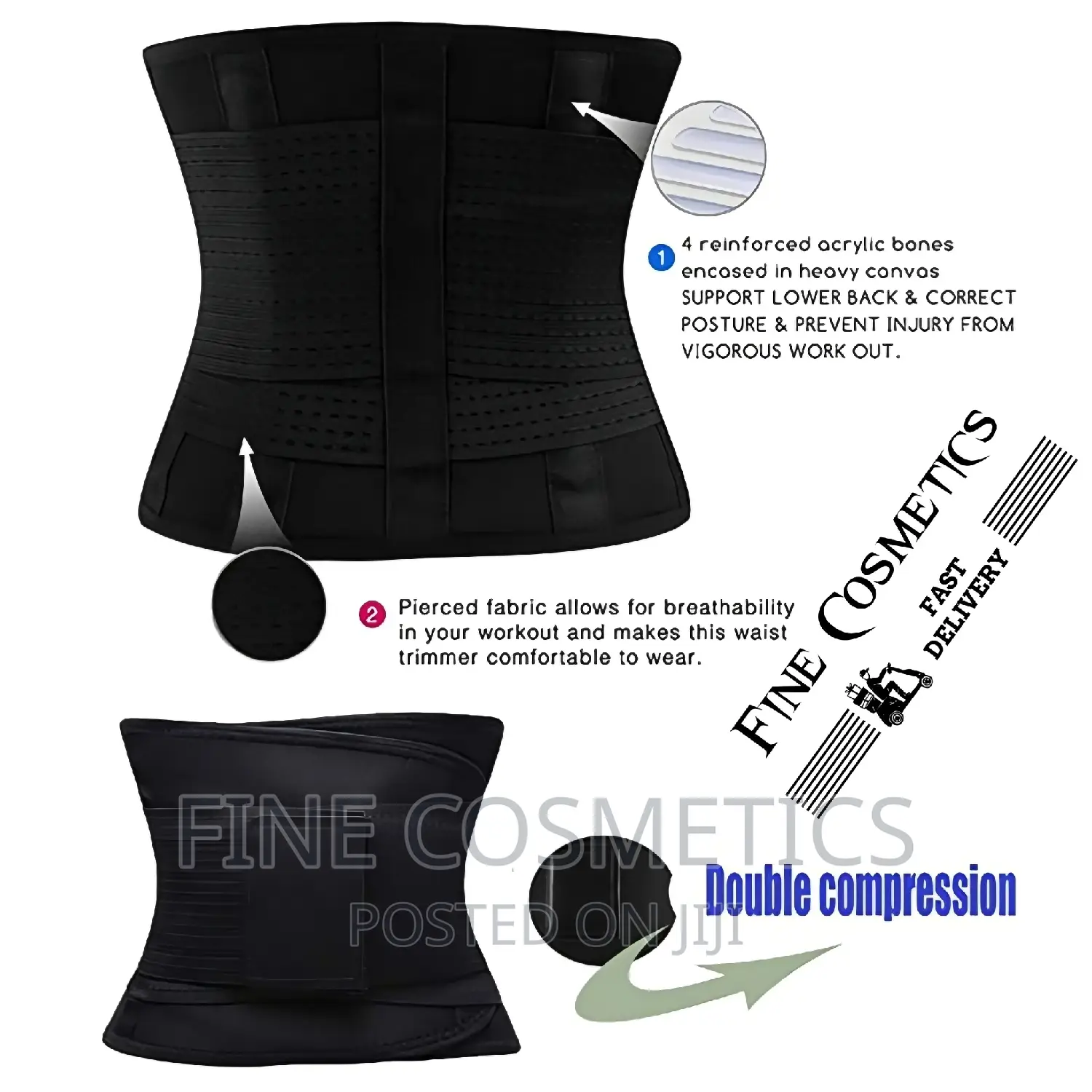 Waist Trainer Garter, H-Quality Body Shaper Belly Fat Burner