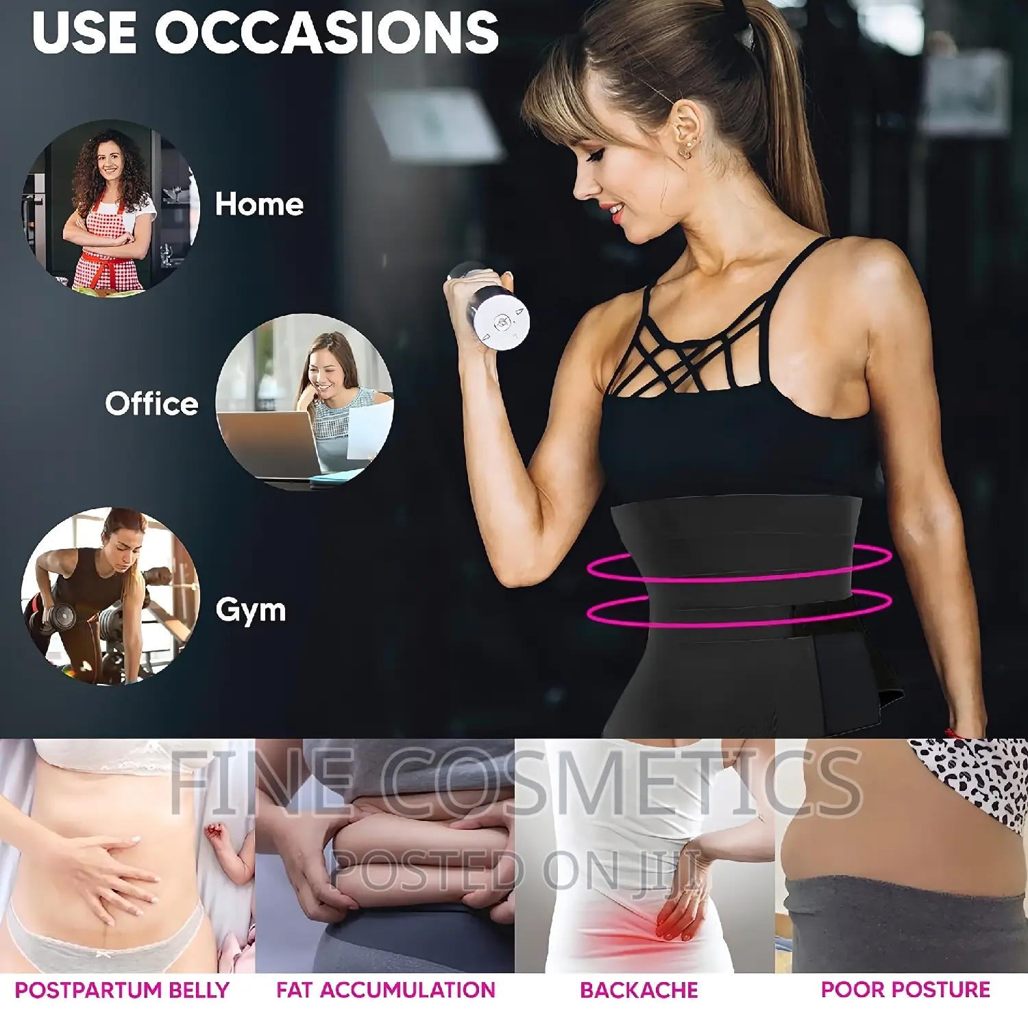 Waist Trainer Garter, H-Quality Body Shaper Belly Fat Burner