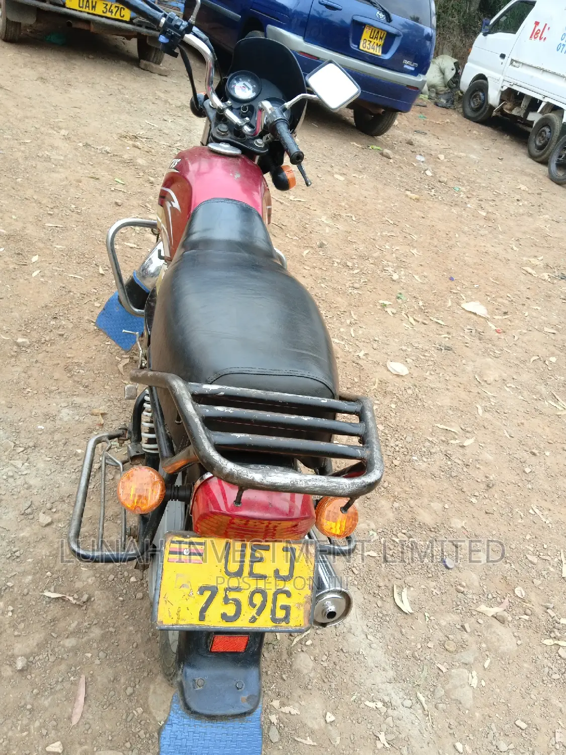 TVS XL 100 2021 Red