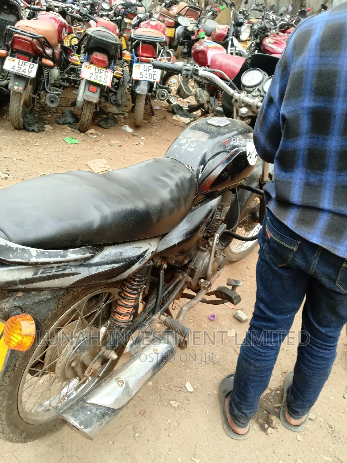Bajaj Platina 110 2016 Black