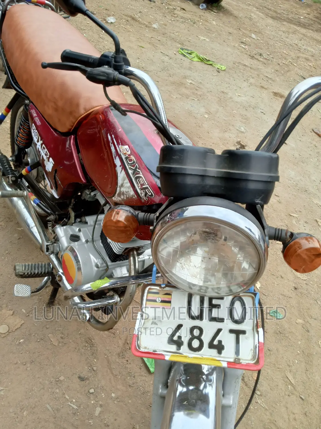 Bajaj Boxer 100 2023 Red