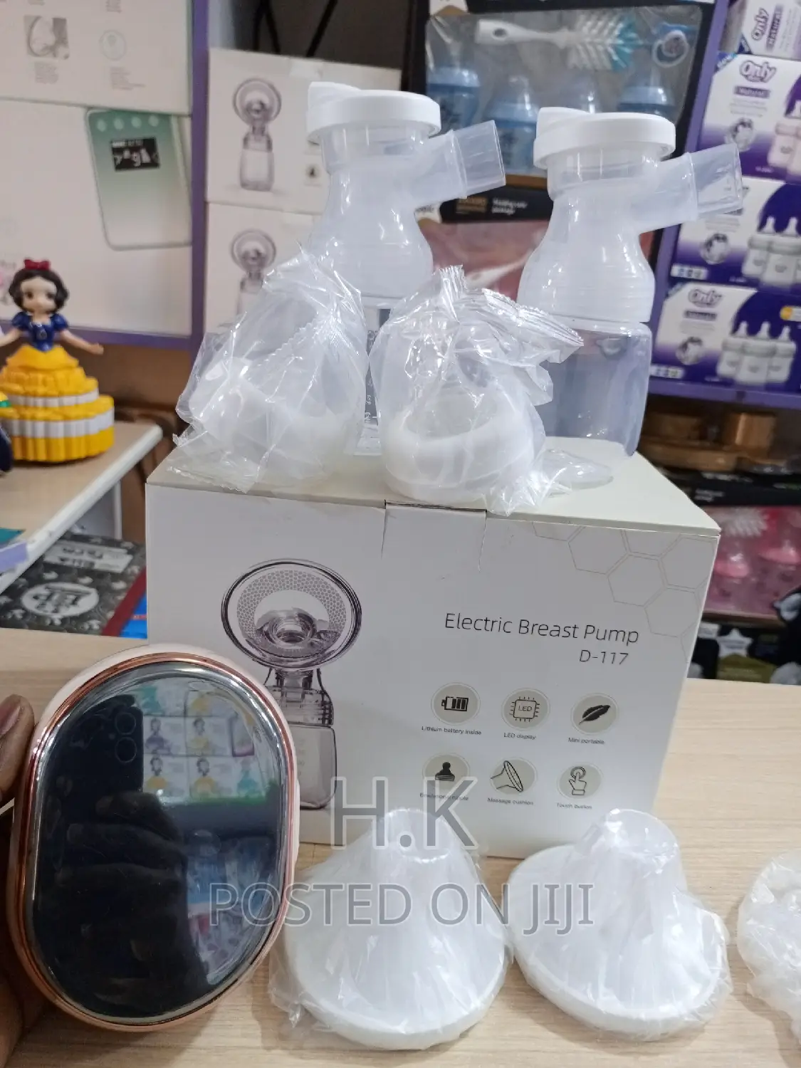 Rechargeable Electric Double Breast Pump