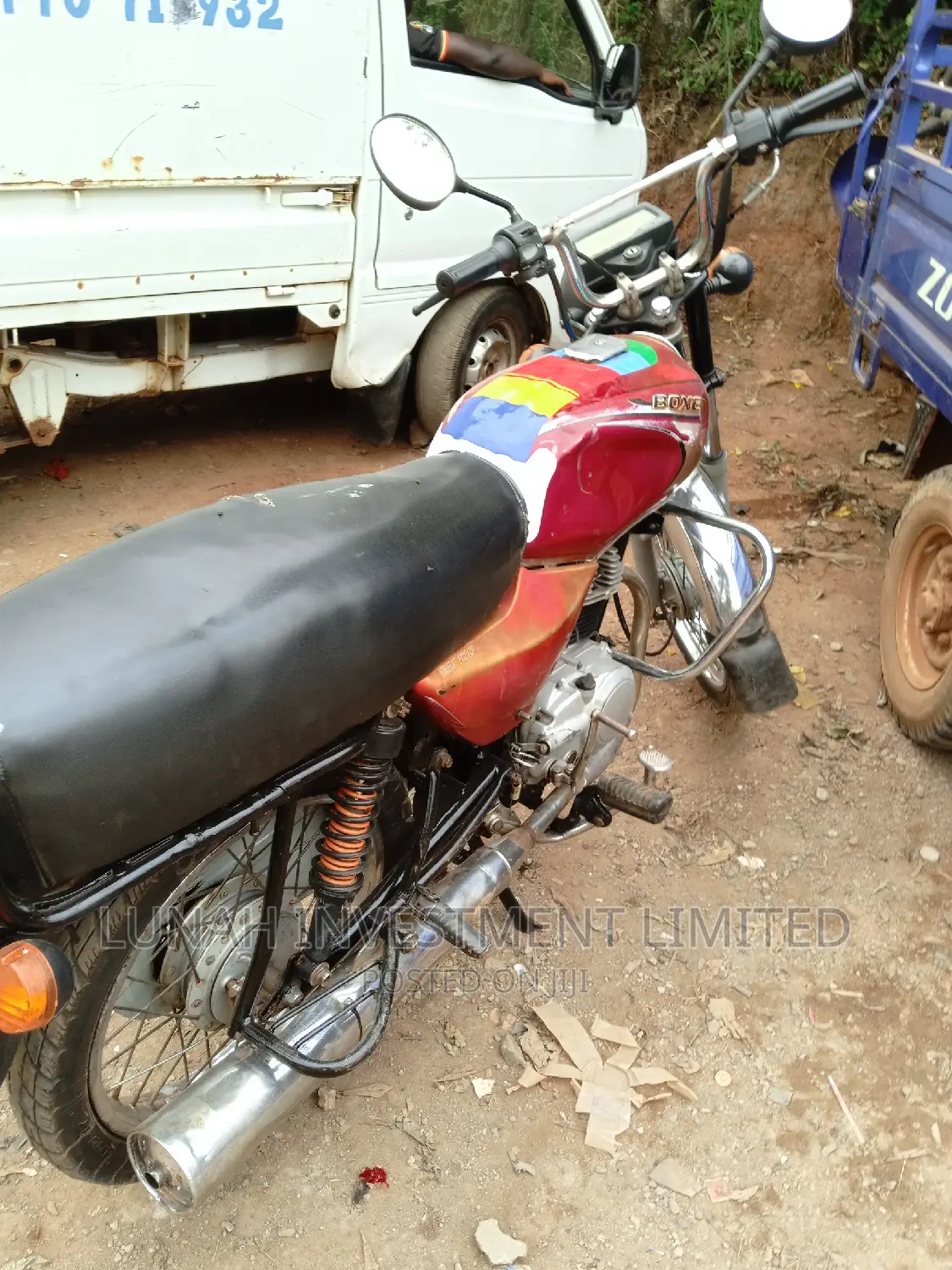 Bajaj Boxer 2021 Red