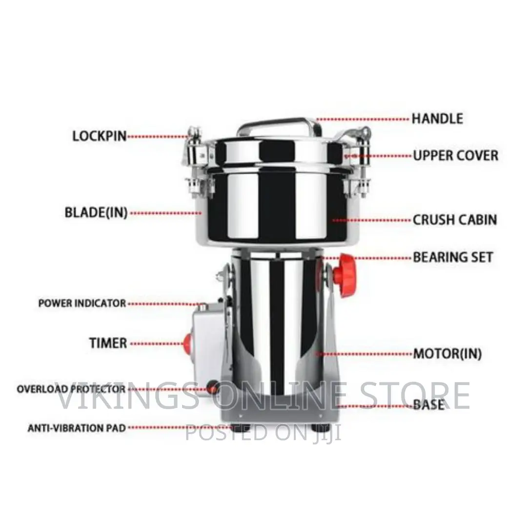 Silver Crest 400g High Speed Motor Electric Powder Grinder