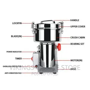 Silver Crest 400g High Speed Motor Electric Powder Grinder