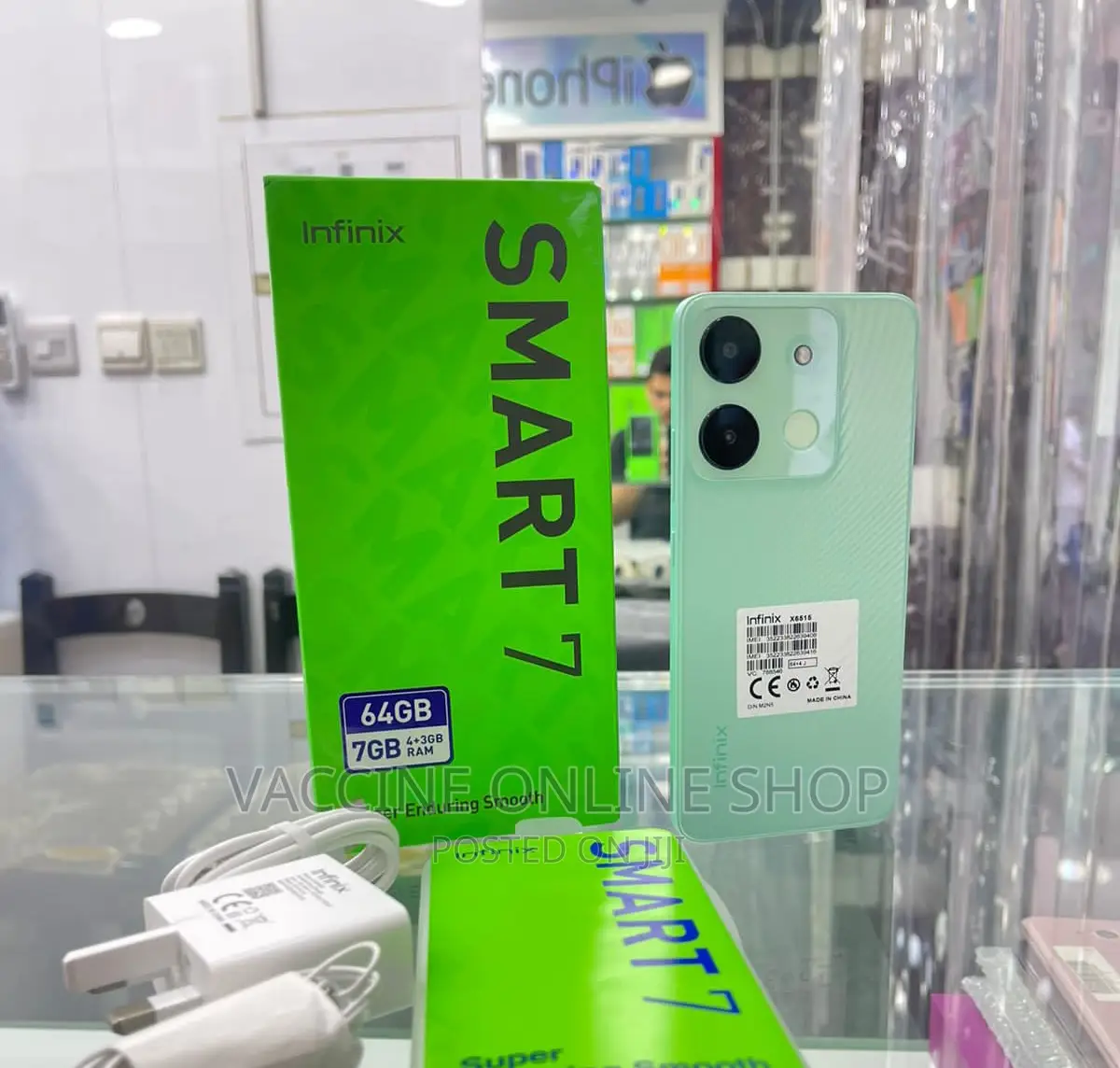 New Infinix Smart 7 HD 64 GB Green