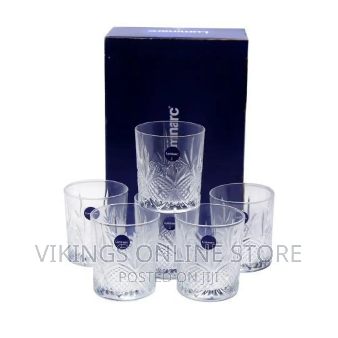 Other 6 Pieces Water, Juice, Whisky Glasses Tumblers-