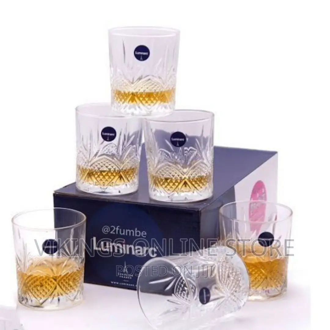 Other 6 Pieces Water, Juice, Whisky Glasses Tumblers-
