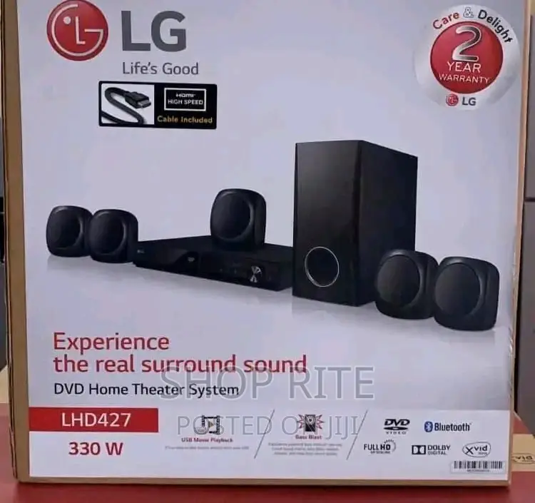 LG Home Theater Systems 330W New