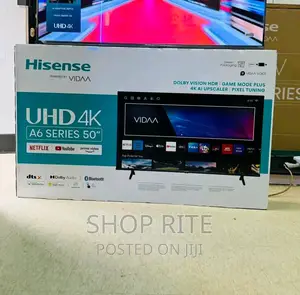 Hisense 50inch Smart Uhd TVS Original A6qs