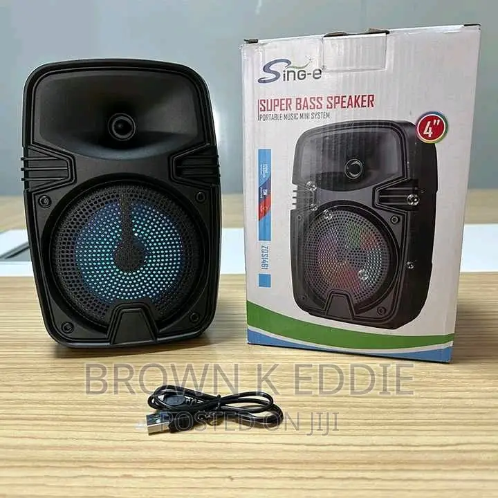 ZQS1461 New Portable Speaker 4 Inch Small TWS Stereo Speaker