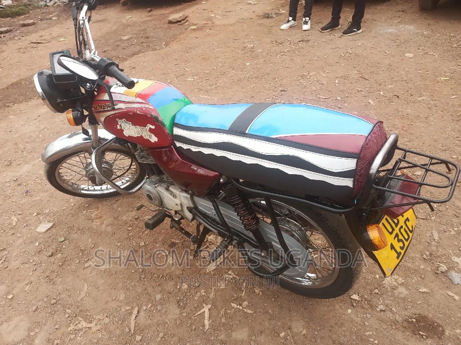 Bajaj Boxer 100 2014 Red