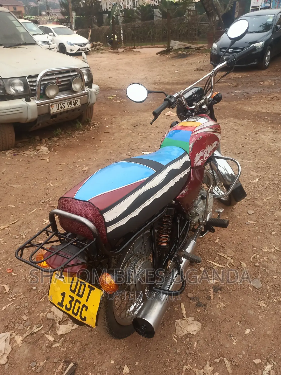 Bajaj Boxer 100 2014 Red