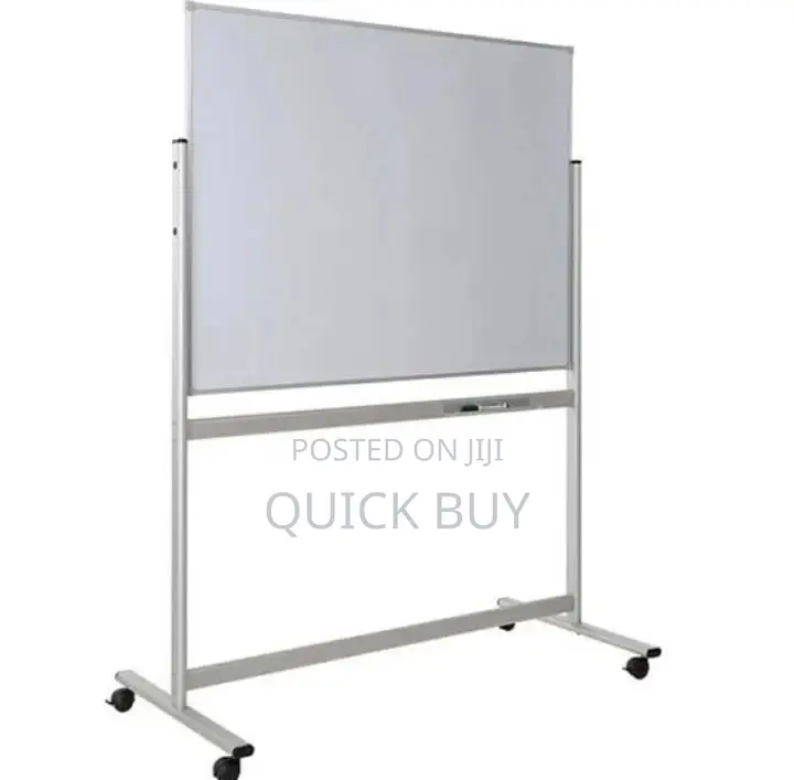 90x120 White Board , Stand, Markers and Eraser K