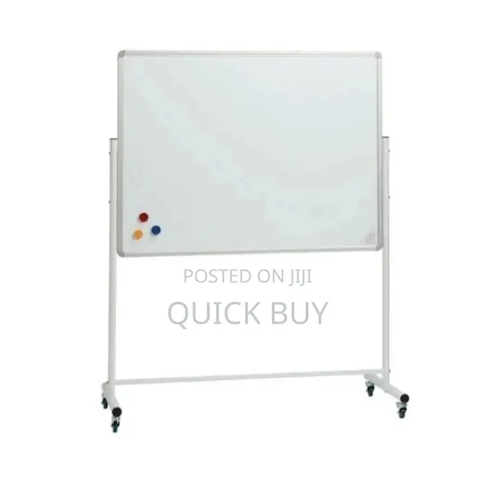 90x120 White Board , Stand, Markers and Eraser K