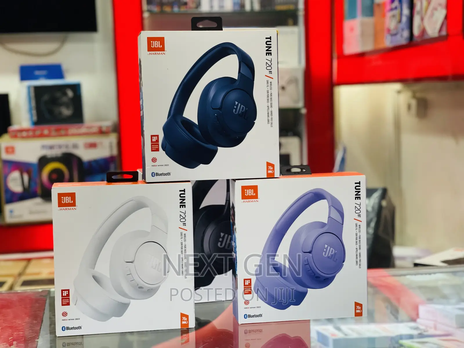 JBL Tune 720bt Headphones 76hrs Playtime