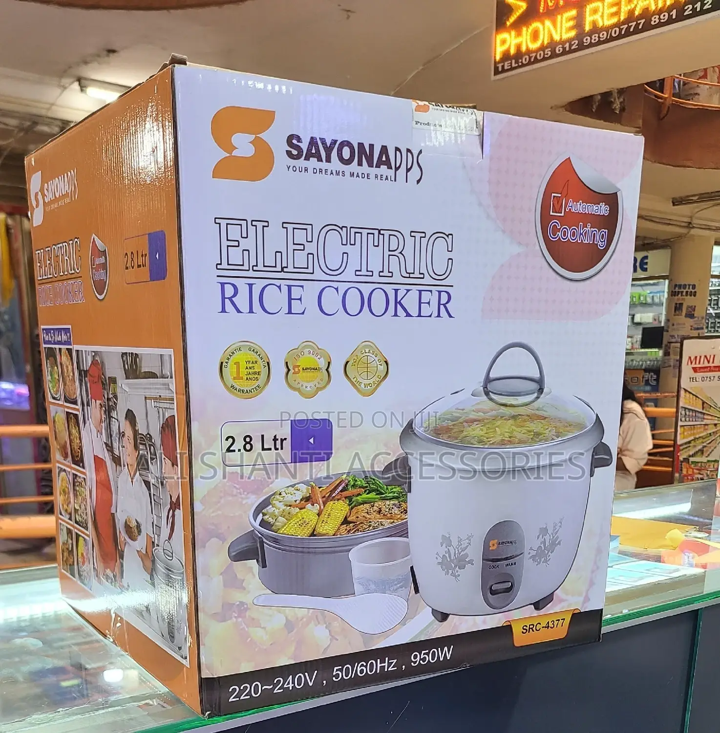 2.8l Rice Cooker Sayona, Electric Rice Cooker Sayona
