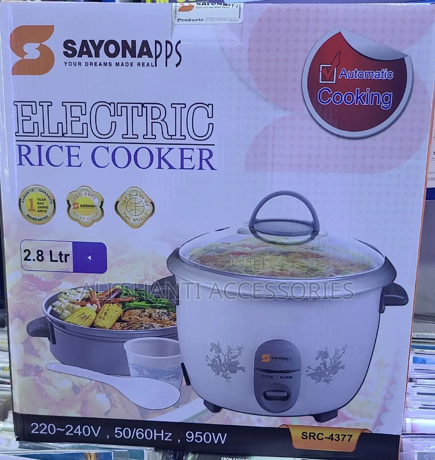 2.8l Rice Cooker Sayona, Electric Rice Cooker Sayona