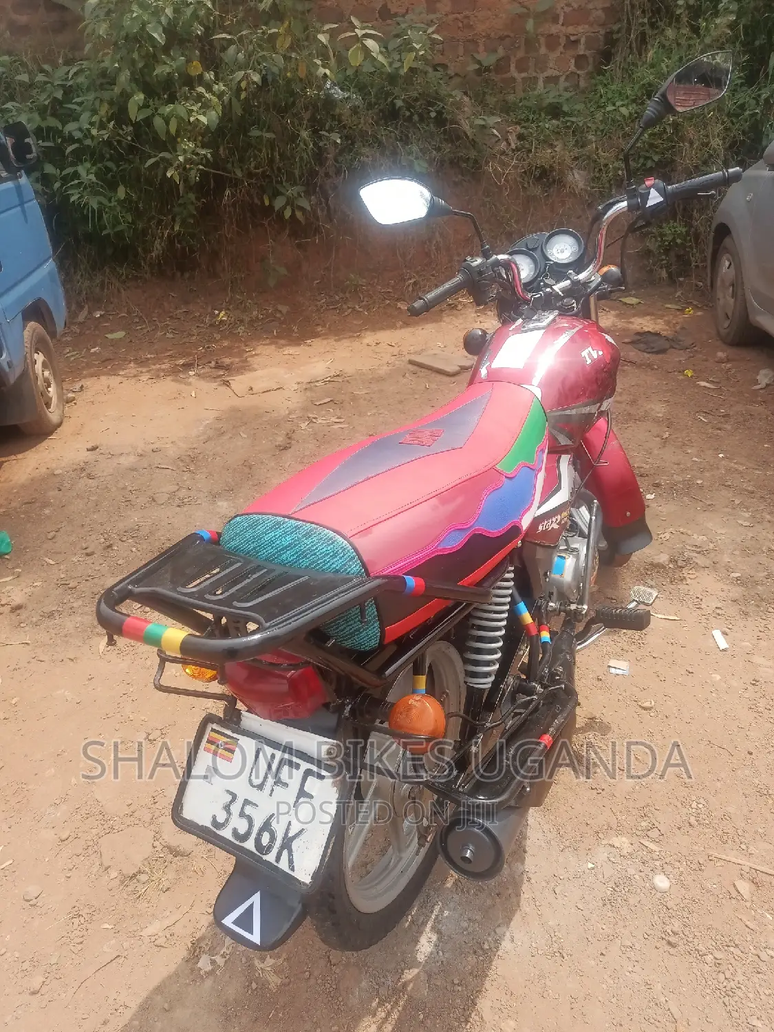 TVS HLX 125 2022 Red