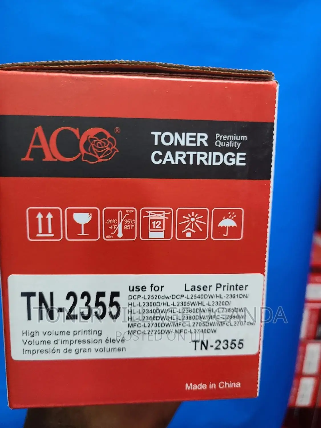 TN-2355 Toner Cartridge for Brother HL-L2320D, HL-L2365DW
