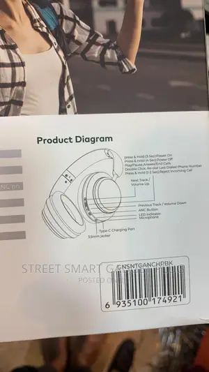 GREEN Lion Sartiago Active Noise Cancellation Headphones