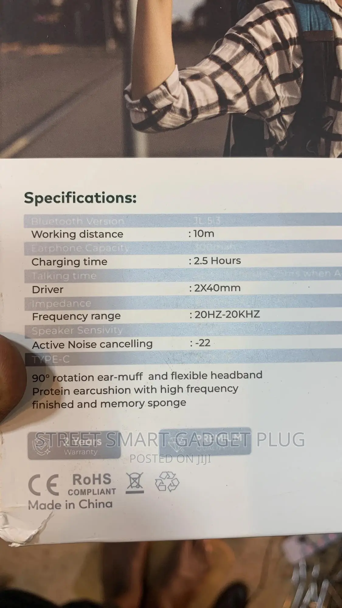 GREEN Lion Sartiago Active Noise Cancellation Headphones
