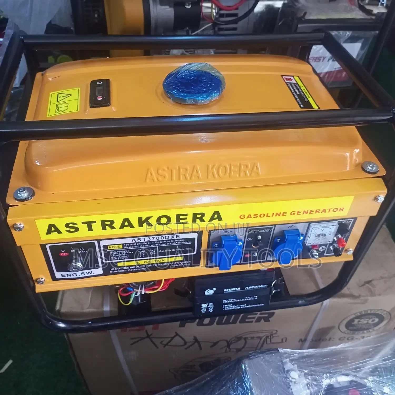 Gasoline Generator AST3700DXE