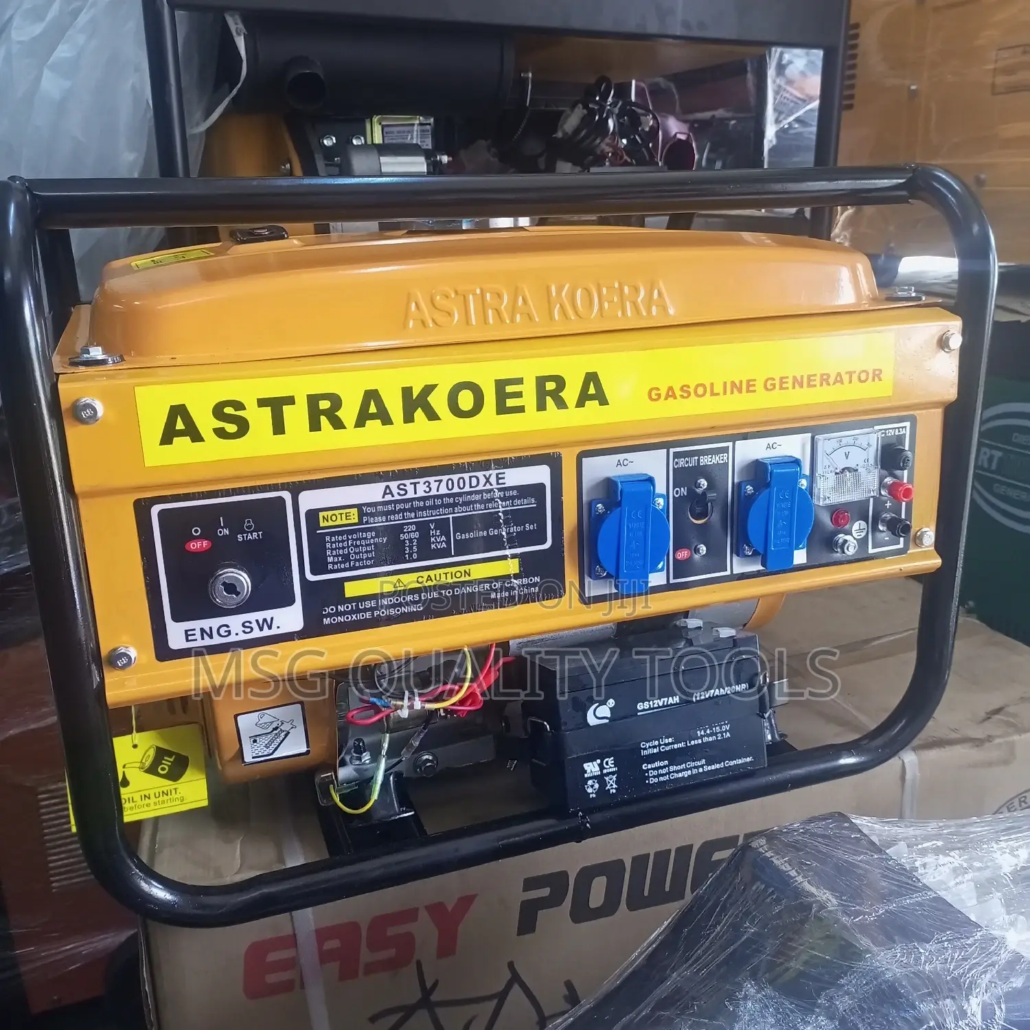 Gasoline Generator AST3700DXE