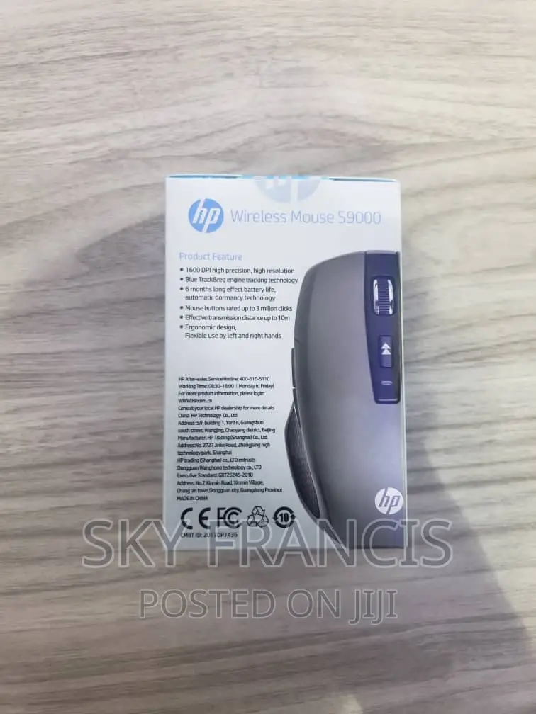 Hp Wireless Mouse S9000