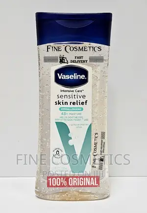 Vaseline Dry Skin Glowing Gels | Moisturising Body Oils.