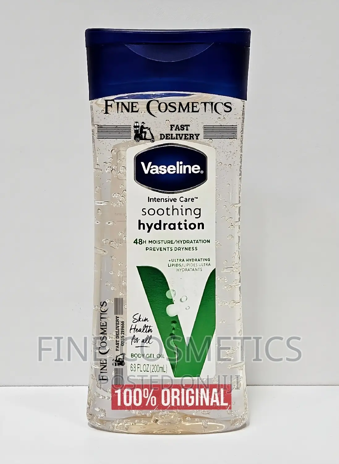 Vaseline Dry Skin Glowing Gels | Moisturising Body Oils.
