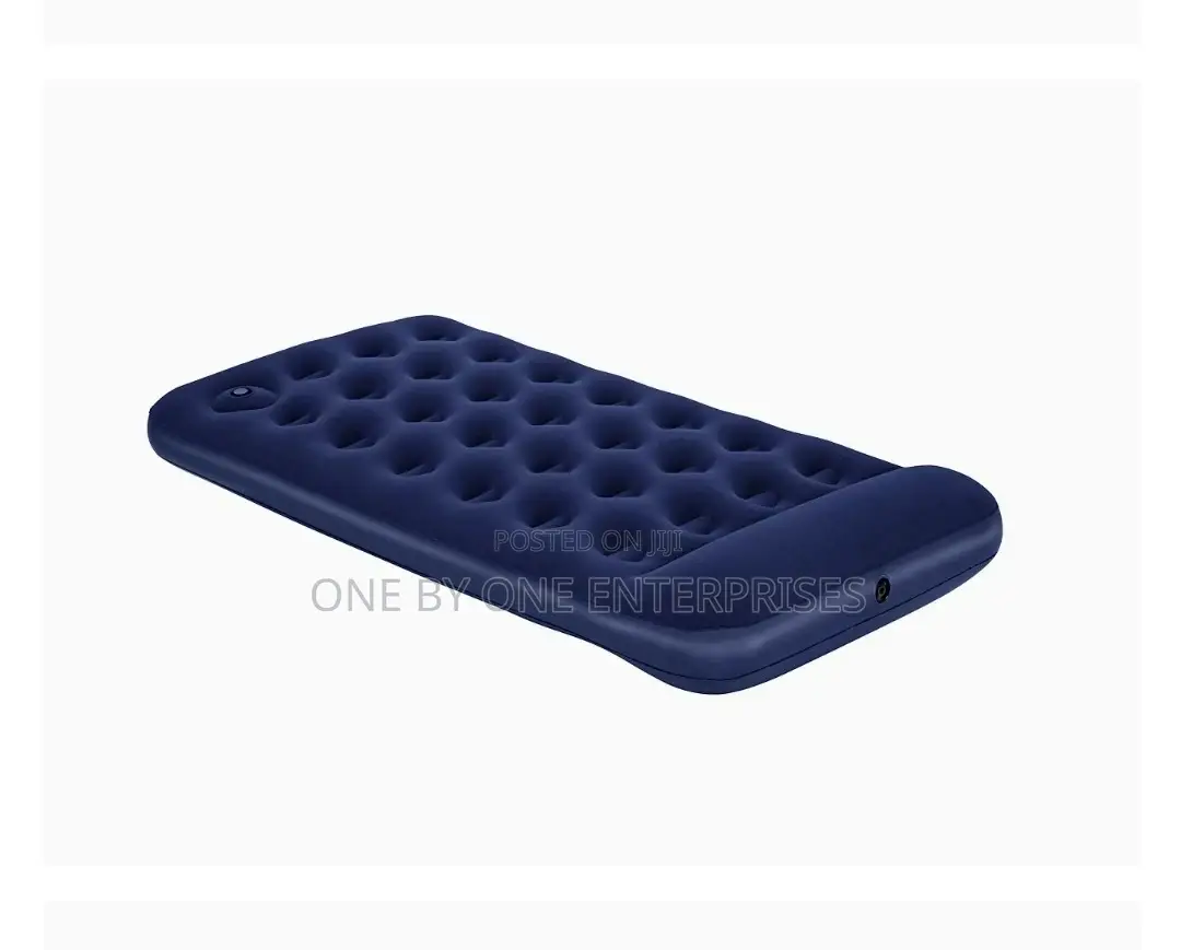 Inflatable Air Mattress, 75x39 22cm Navy Blue