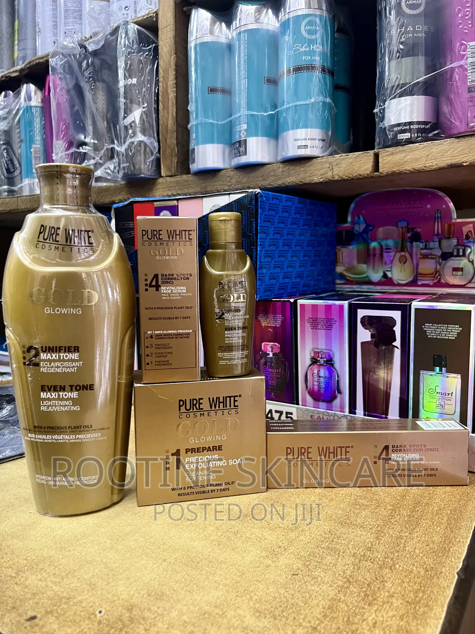 Original Pure Whitr Gold Skin Lightening Set