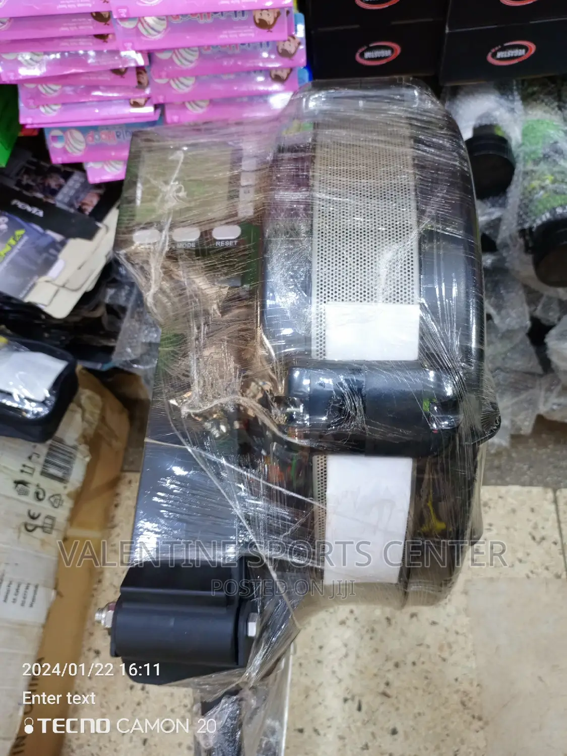 Air Rower Original Material
