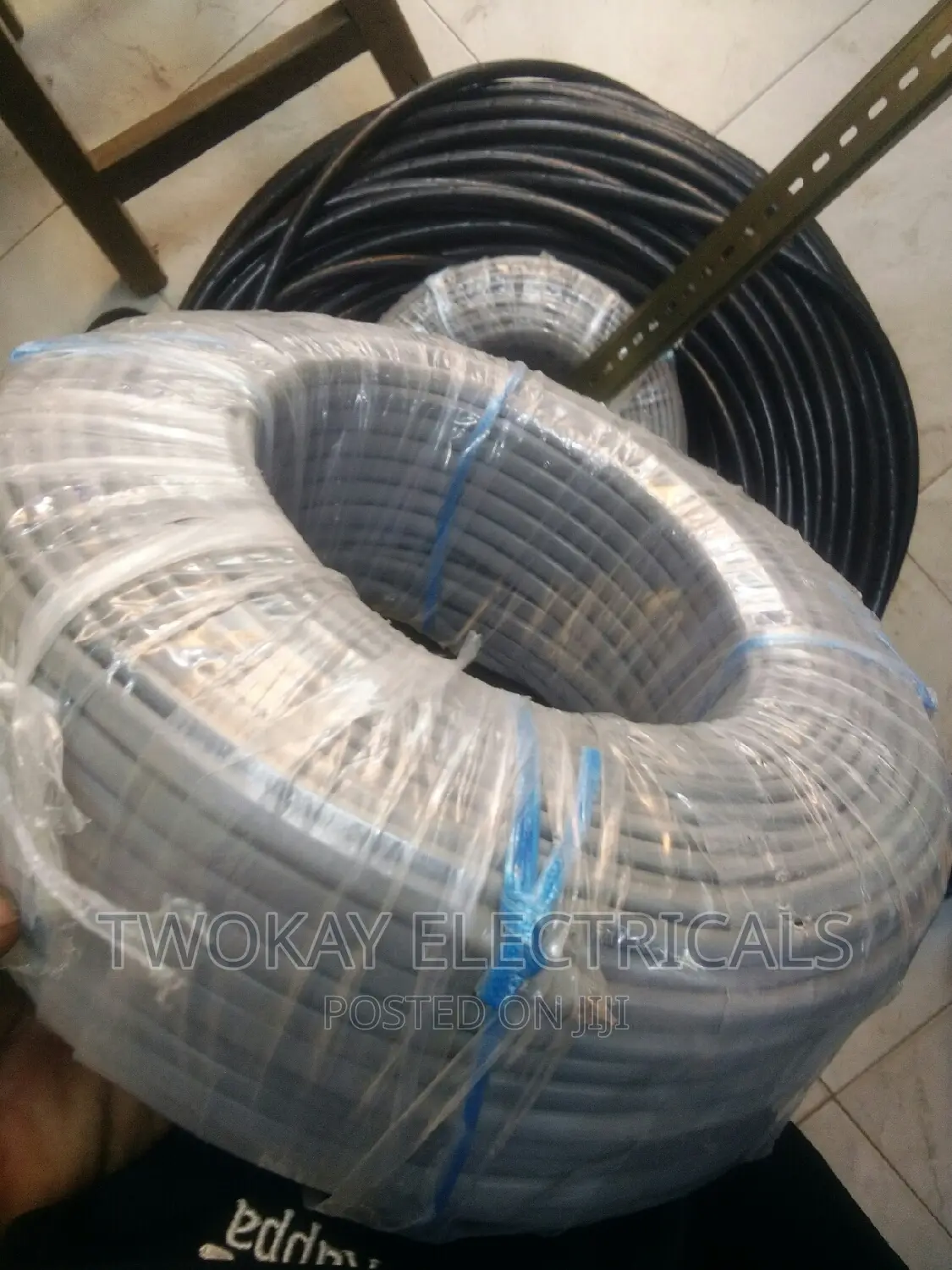 Copper Ray and Tota 1.5mm Twin Cable