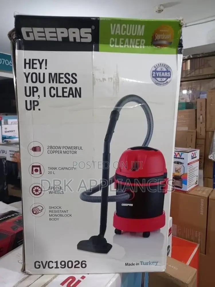 Geepas 20L Wet Dry Vacuum Cleaners