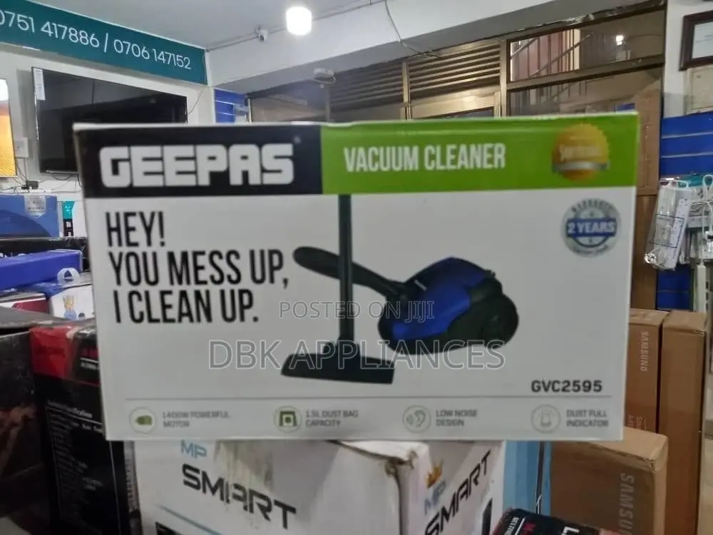 Geepas Vacuum Cleaners 1400W With Low Noise