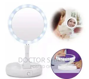 My Foldway Mirror With Led Lights
