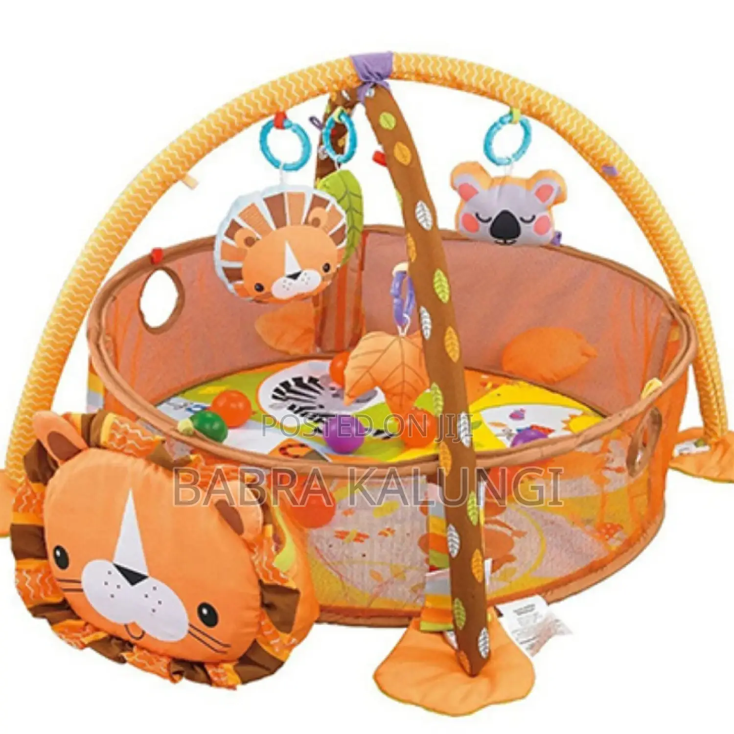 3 in 1 Lion Activity Gym and Ball Pot