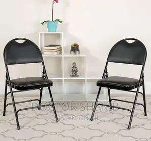 Photo - Metallic Executive Foldable Chair