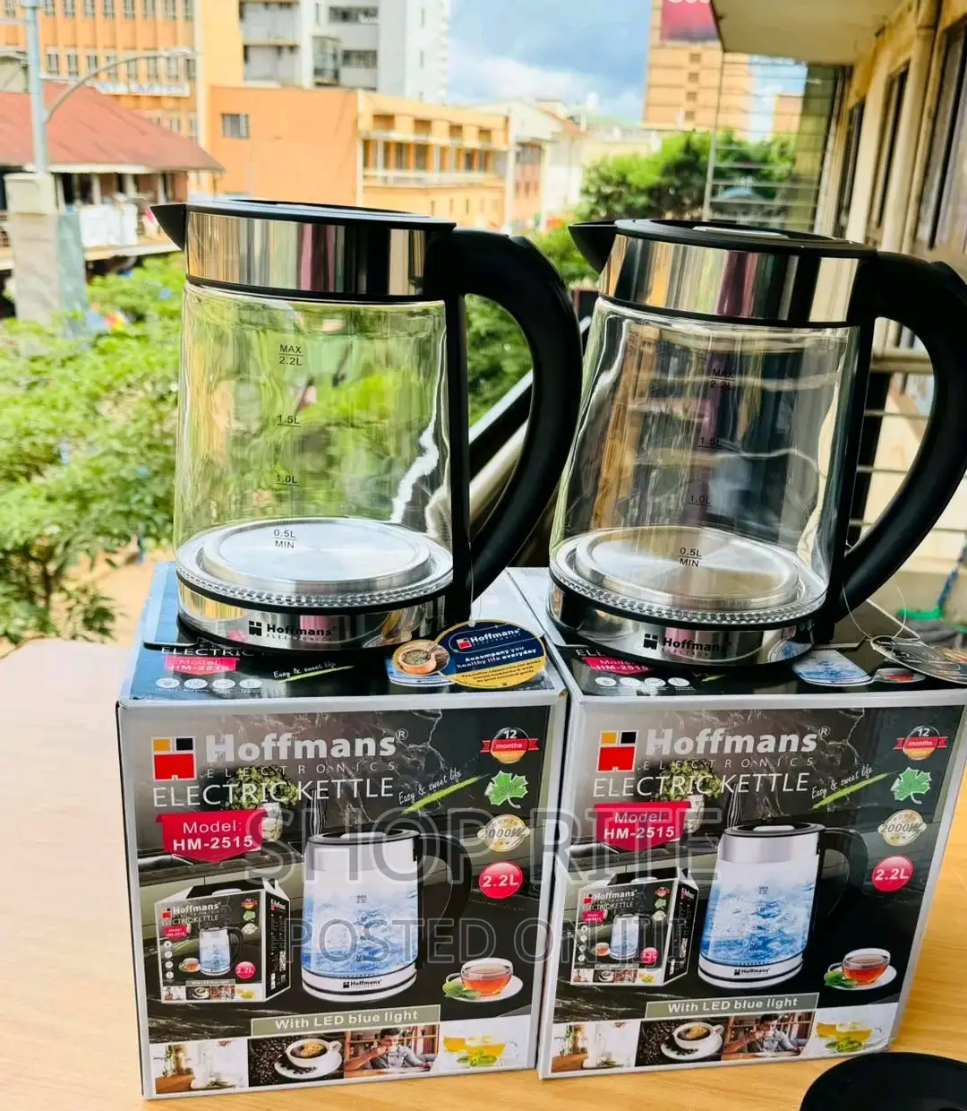 Hoffmans Electric Glass Kettle Original