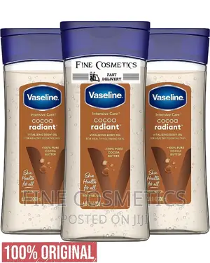 Original Vaseline Intensive Care Body Gel Oil Cocoa Radiant